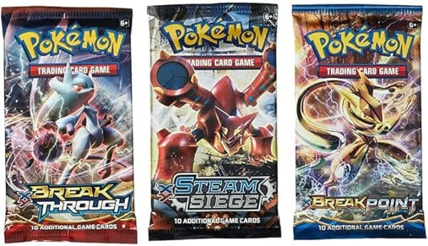 Pokemon TCG Value Pack - 3 Random Booster Packs, 30 Cards Total. Chance at Rares & Holofoils.